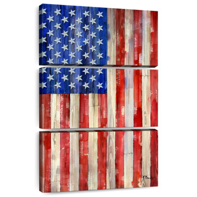 Borges All American Flag Vertical I