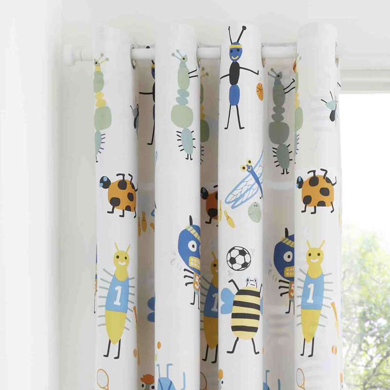 Bugtastic Eyelet Room Darkening Curtains