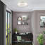 Plafonnier semi-encastré 3 lumières 18 po Berthine-22524418-22524415
