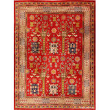 Scandinavian One-of-a-Kind Rectangle 10'3" X 13'8" Area Rug