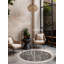 Dequavion Round 200 cm x 200 cm Geometric Indoor / Outdoor Area Rug