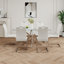 Table en verre de style moderne