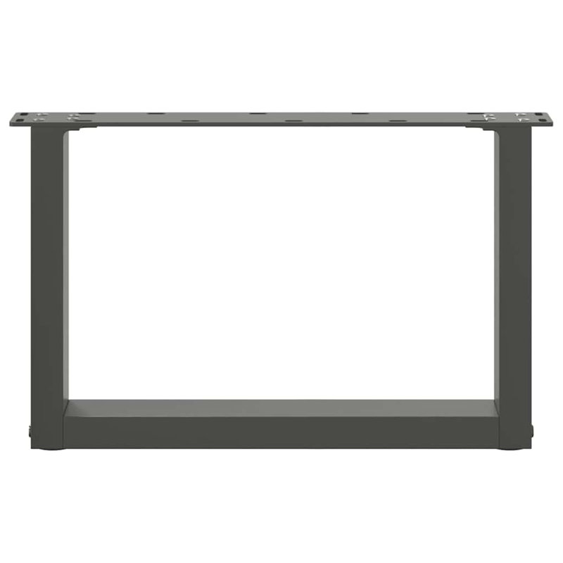 Table Leg, Anthracite, 31cm H x 50cm W