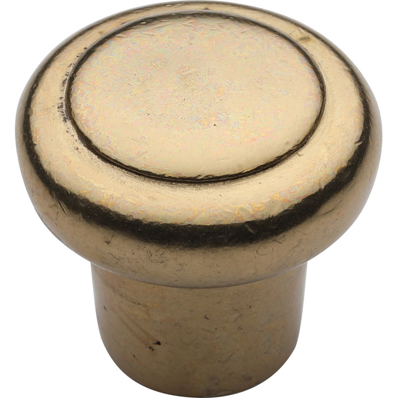 Bouton d'armoire Newport, Bronze naturel, 1.25