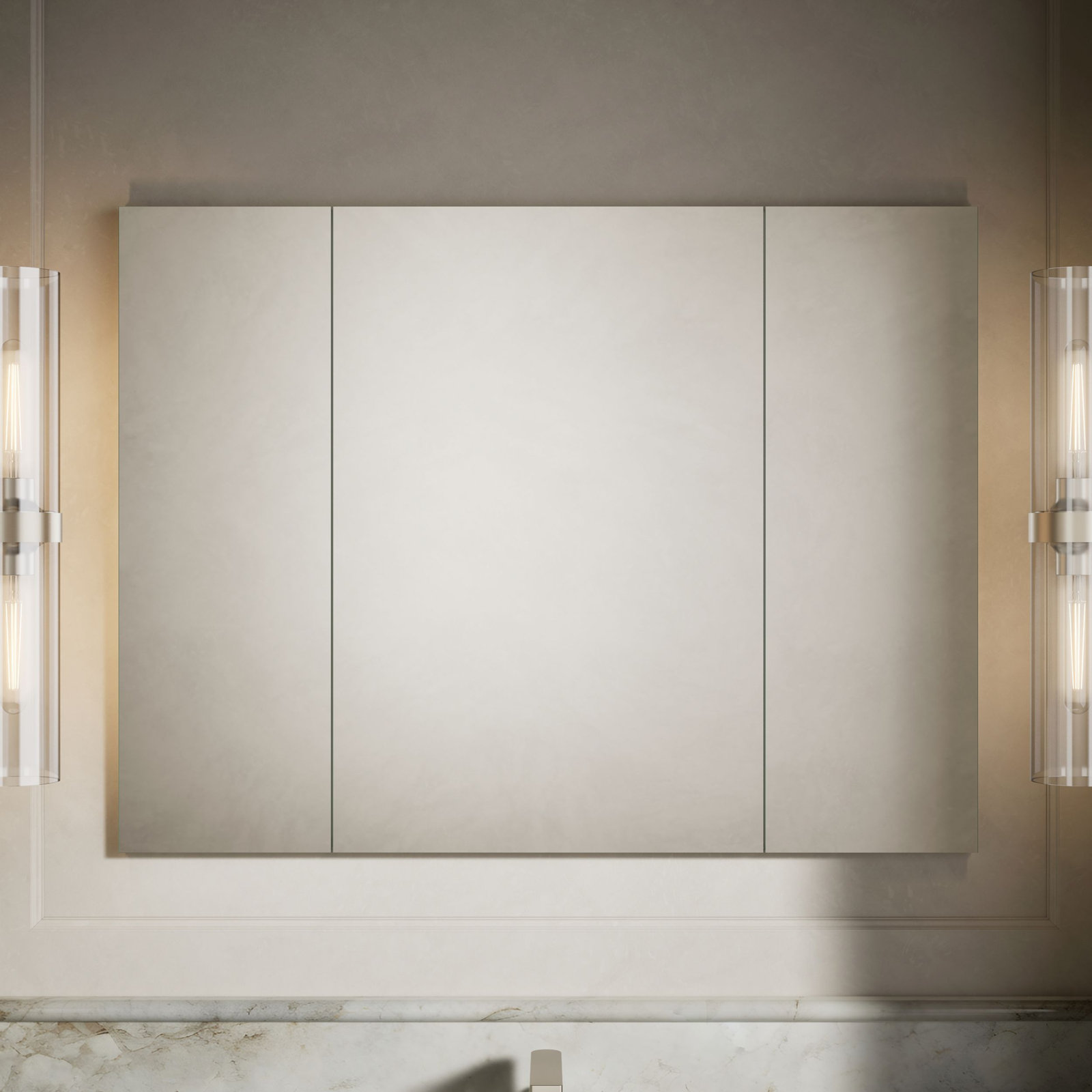 Verdera Medicine Cabinet, 30"H x 40"W x 4.75" D