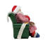 Figurine animée de ronflement possible Père Noël