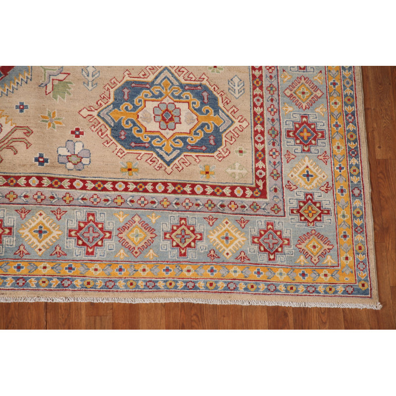 Handmade Kazak Oriental Area Rug