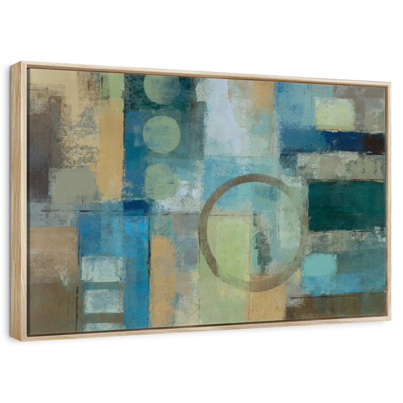 Point focal, Cadre flottant en bois naturel, 31 po x 21 po