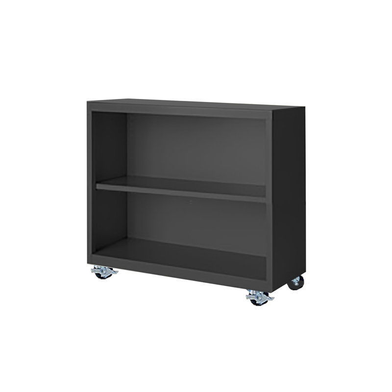 Geirrod Single Storage Cabinet ( 33'' H x 36'' W x 18'' D), Charcoal
