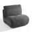 Caleb Swivel Upholstered Accent Chair with Removable Back Cushion-648039769