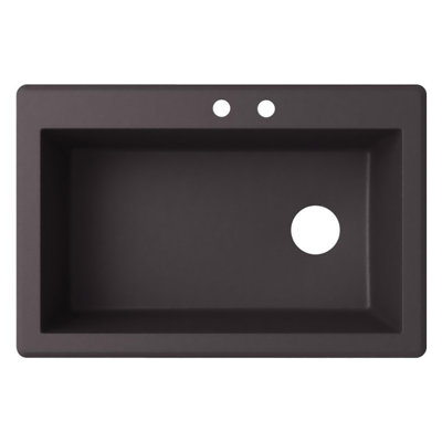 33'' L Single Bowl Quartz Kitchen Sink