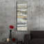 «Spring Stream Gold» par Albena Hristova, art mural en verre Latitude Run®, 12 po x 36 po-770918226