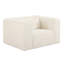 Chaise et demi rembourrée Chinenye