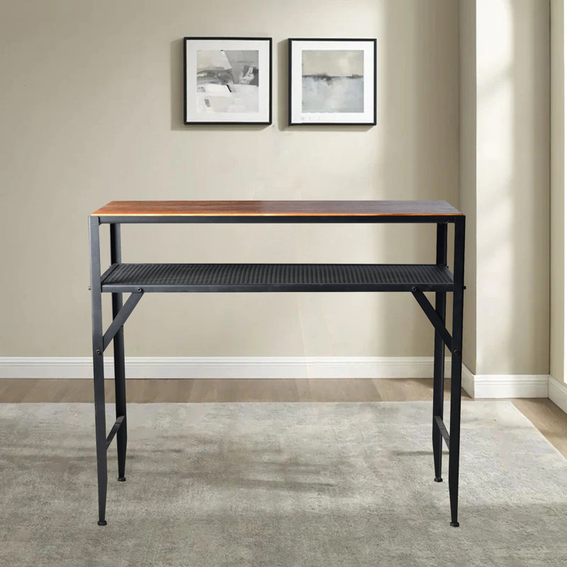 Table de salle à manger rectangulaire L 47,24 po x l 19,69 po Harel