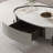 Simple oval rock table