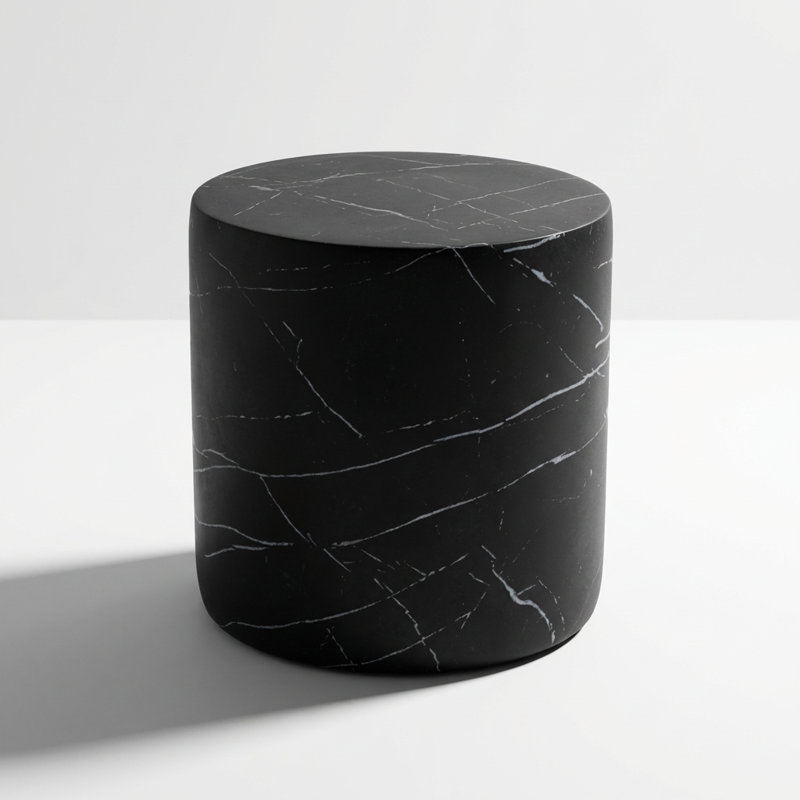 Table d'appoint intérieure / extérieure en béton