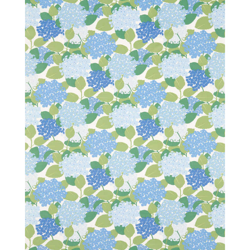 Tissu d'hortensia, Porcelaine