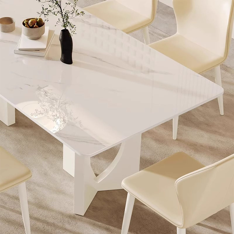 Table de salle à manger Modern, H 29,5 po x L 70,9 po x l 35,4 po