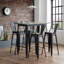 Ohlone Counter Stool with Metal Frame