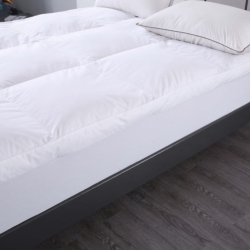Surmatelas en plumes 3 po Alizeh, Simple
