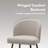 360°Swivel Barstool Counter Height Barstools with Back-1265452656