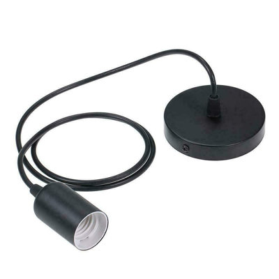 1 - Light Black Simple Pendant