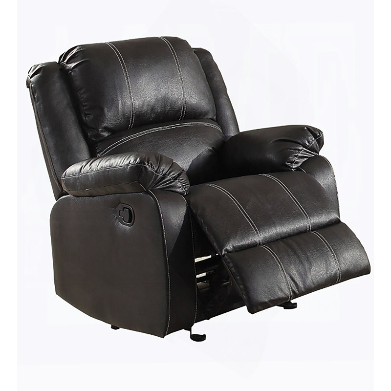 Fauteuil inclinable en cuir