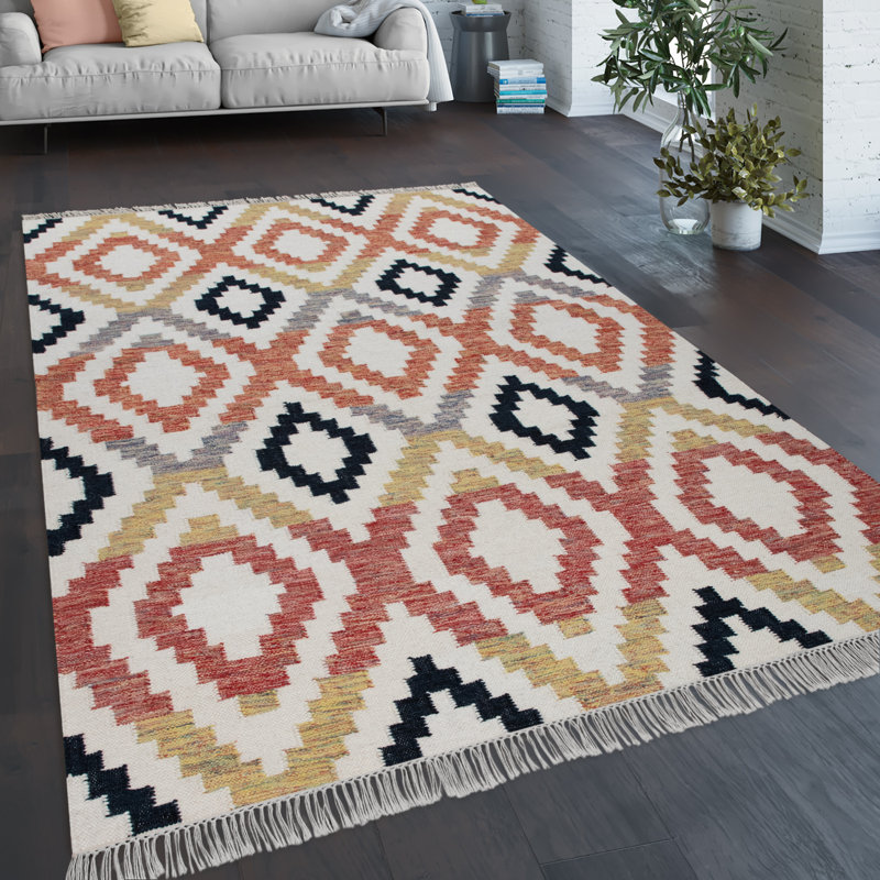 Rectangular Arcola Geometric Area Rug, Rectangle 240cm x 340cm
