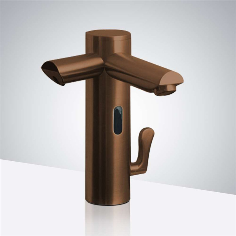Distributeur de savon Fontana Lima, Bronze frotté à l'huile