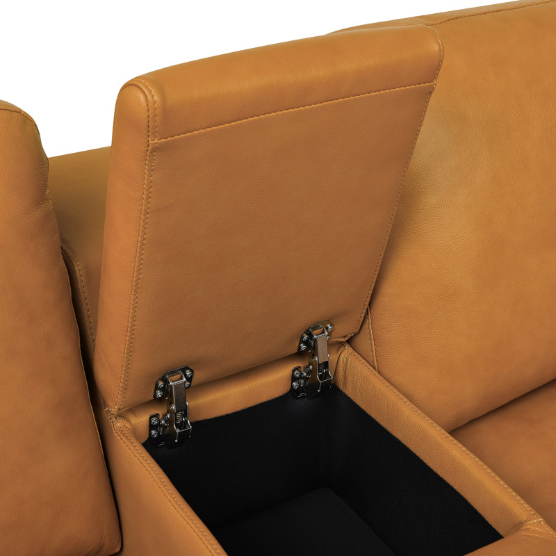 Canapé modulaire en cuir Thampstra, Ginger Leather Match