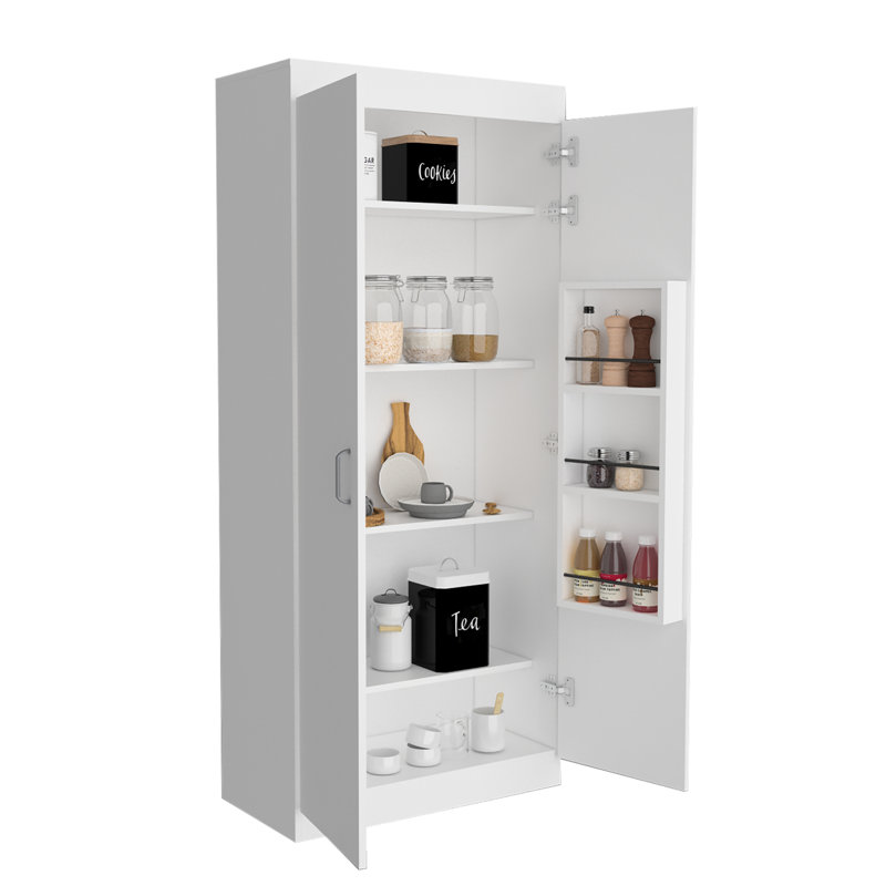 Garde-manger Varese, double porte, cinq tablettes