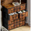 Armoire de rangement haute commode-206064833