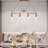 Modern 3-Light Kitchen Island Chandelier