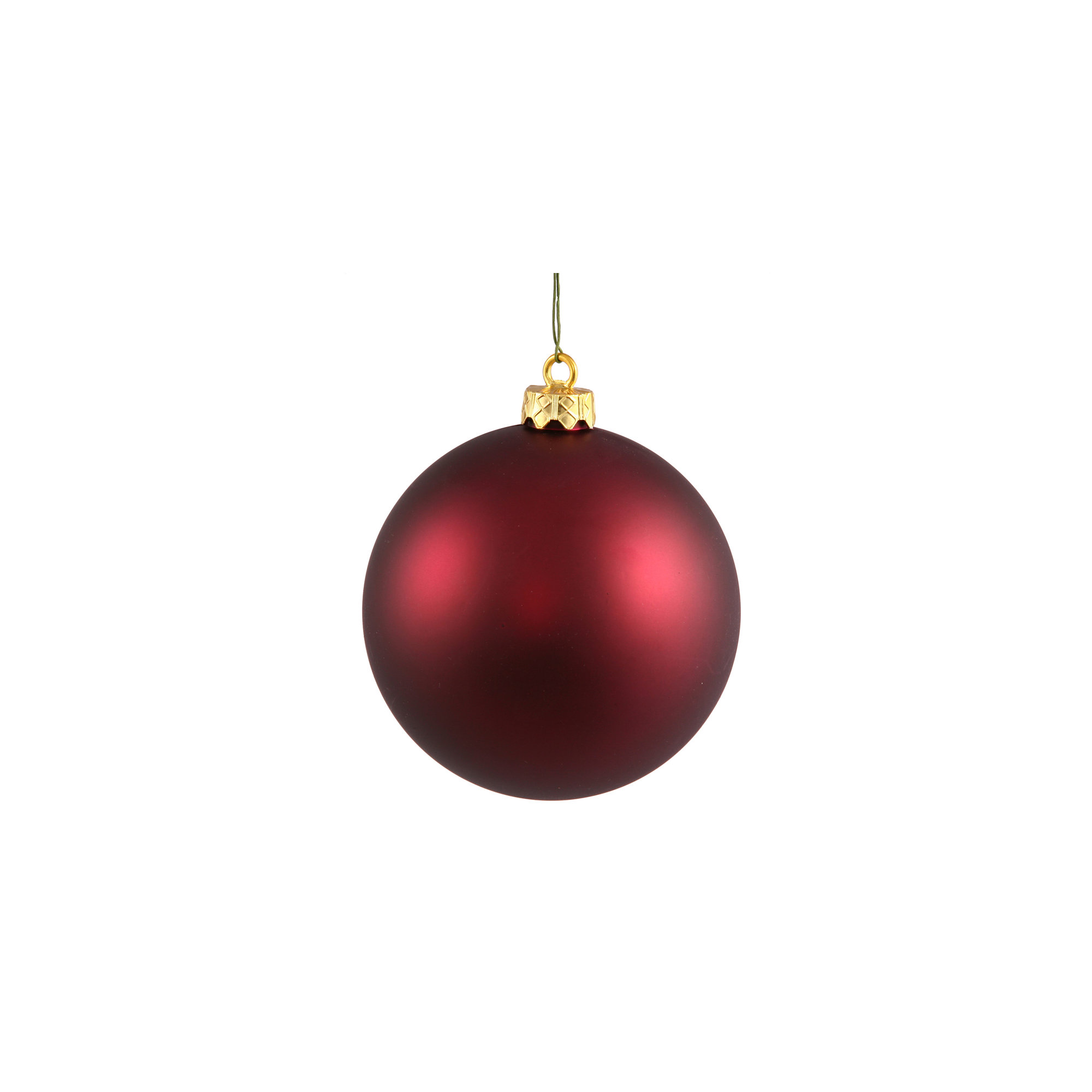 Holiday Décor Ball Ornament, Wine