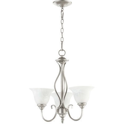 Bernardston 3 - Light Dimmable Classic / Traditional Chandelier