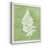 Toile avec cadre blanc