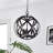 Abbi-Louise 3 - Light Black/Brown Single Pendant