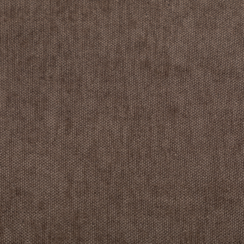 Chaise d'appoint Vera en métal rembourré, Brown