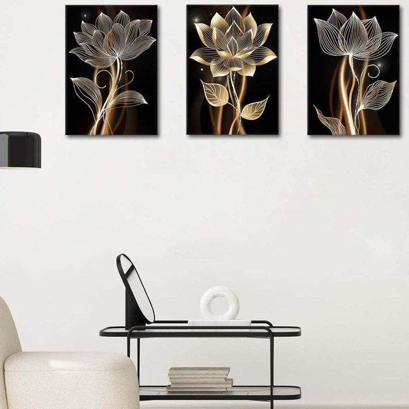 3 Piece Wrapped Canvas Print