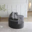 Canapés modulaires spacieux en chenille, design moderne gris pour le salon
