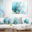 Barbecue en métal bleu clair - coussin imprimé abstrait-30628506-30628510