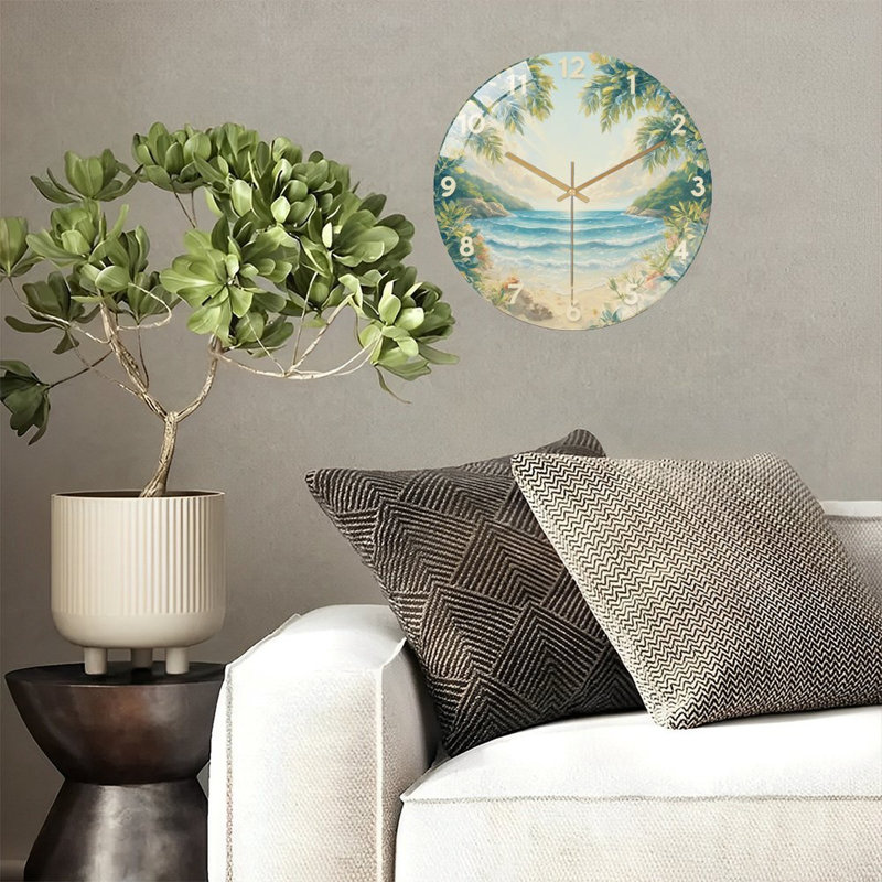 Horloge murale 12 po