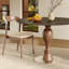 Ensemble de chaises bistro 39 "/ 43" pour 2 à 4 tables de salle à manger coin-repas avec base en pierre frittée et base en métal-1645989139-1645989141-1645989142
