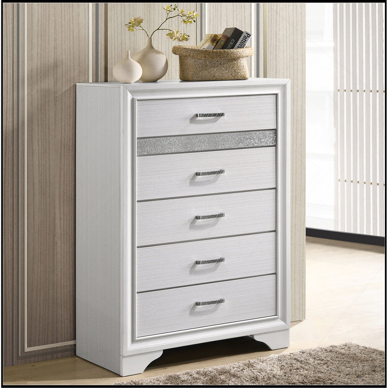 Commode de chambre à 6 tiroirs Annie