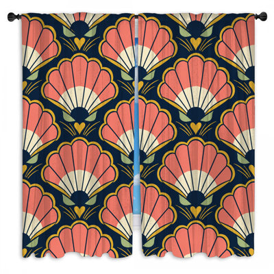Rideaux de fenêtre Art Deco