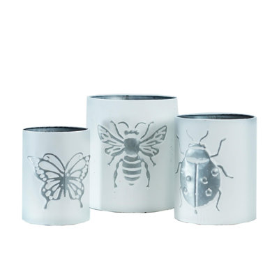 Halsten Metal Pot Planter