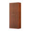 Garde-manger moderne en noyer, rangement en MDF spacieux pour la cuisine