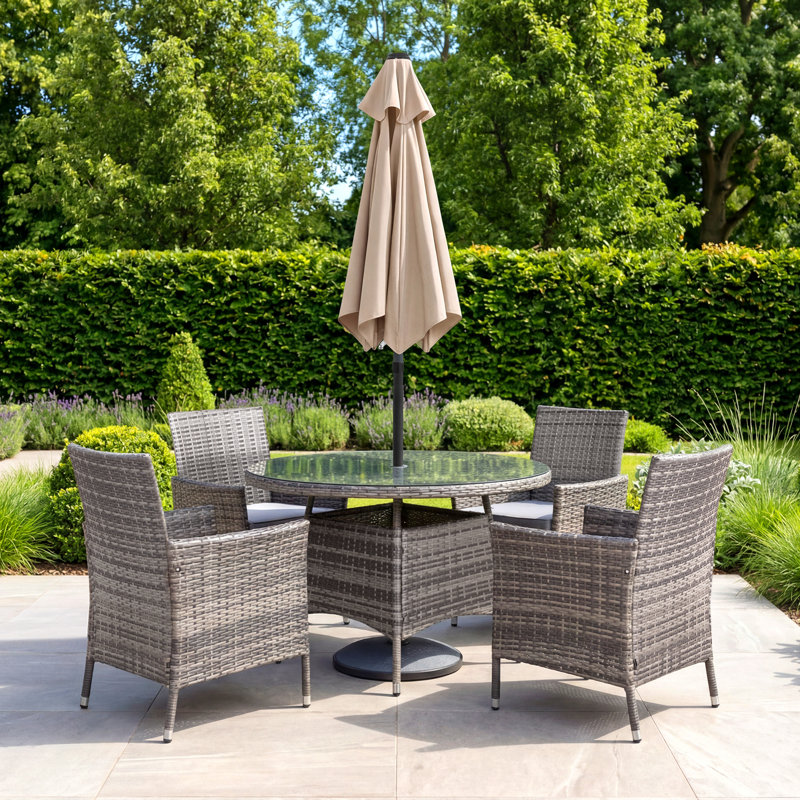 200cm Market Parasol, Beige