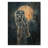 Owl On The Fence Post II - Owl Animal Wood Wall Decor - On Natural Pine Wood-97031118