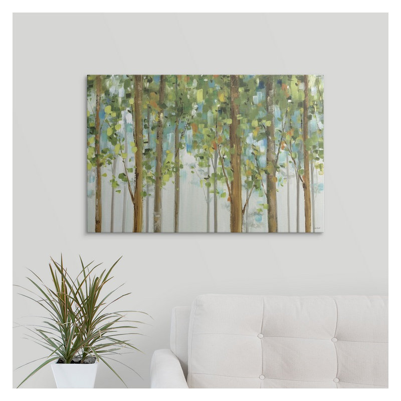 «Forest Study I» par Lisa Audit - reproduction, H 20 po x l 30 po x P 1,5 po, Toile